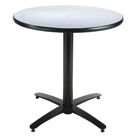 Round Bistro Table, Grey Nebula, 42