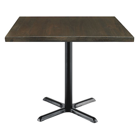 Square Urban Loft Table, Espresso, 42
