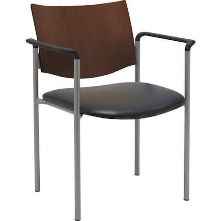 Side/Guest Chair, w/Arms, Wood Back MPN:1311SL-SP28-3906