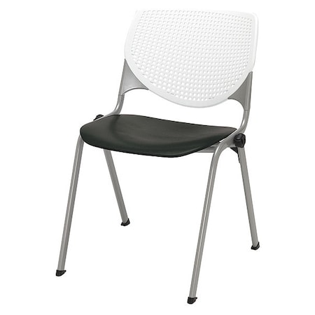 Poly Stack Chair, Black Seat MPN:2300-BP08-SP10
