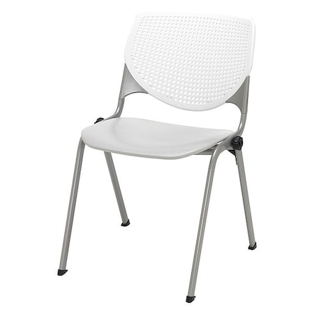 Poly Stack Chair, Lt Grey Seat MPN:2300-BP08-SP13