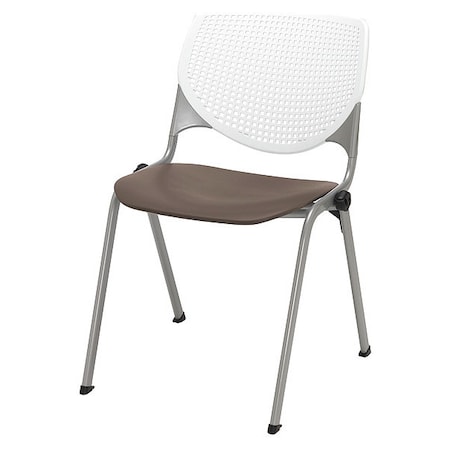 Poly Stack Chair, Brwnstne Seat MPN:2300-BP08-SP18