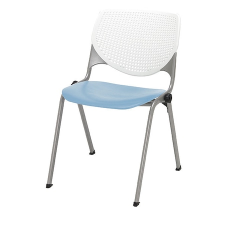 Poly Stack Chair, Sky Blue Seat MPN:2300-BP08-SP35