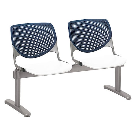 Kool Beam Seat Beam Seating, Tan Back, 47 in W 22 in L 31 in H, Polypropylene Seat MPN:2300BEAM2-BP03-SP08