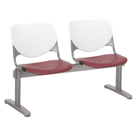 Kool Beam Seat Beam Seating, Tan Back, 47 in W 22” L 31” H, Polypropylene Seat MPN:2300BEAM2-BP08-SP07
