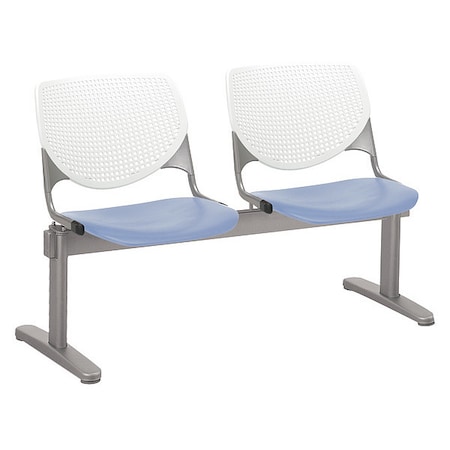 Kool Beam Seat Beam Seating, Blue Back, 47 in W 22” L 31” H MPN:2300BEAM2-BP08-SP20