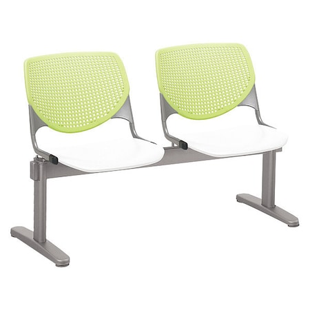 Kool Beam Seat Beam Seating, 47 in W 22” L 31” H, Polypropylene Seat MPN:2300BEAM2-BP14-SP08