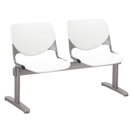Kool Beam Seat Beam Seating, Tan Back, 47 in W 22 in L 31 in H, Polypropylene Seat MPN:2300BEAM2-P08