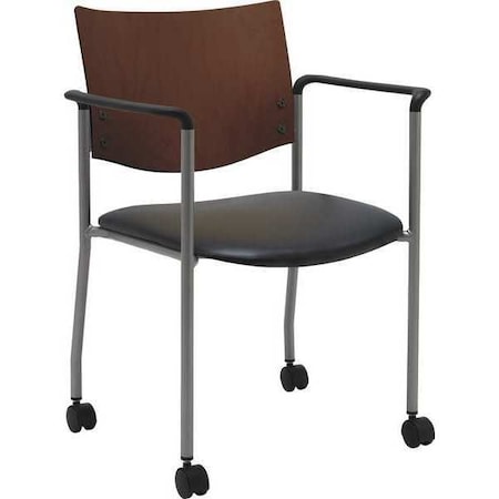 Side/Guest Chair, w/Arms, Casters MPN:CS1311SL-SP28-3906