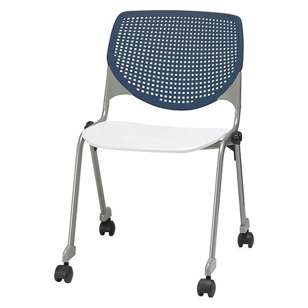 Poly Stack Chair, Navy Back MPN:CS2300-BP03-SP08