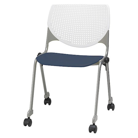 Poly Stack Chair, Navy Seat MPN:CS2300-BP08-SP03