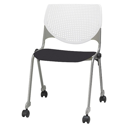 Poly Stack Chair, Black Seat MPN:CS2300-BP08-SP10