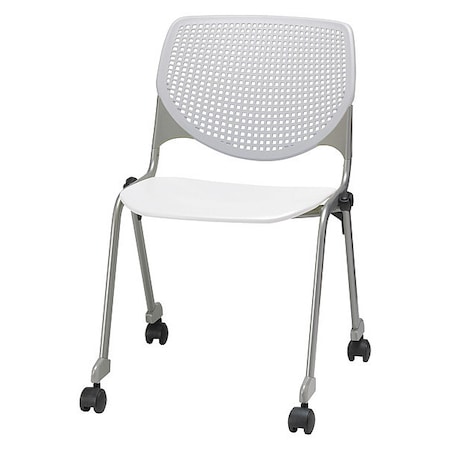 Poly Stack Chair, Lt Grey Back MPN:CS2300-BP13-SP08