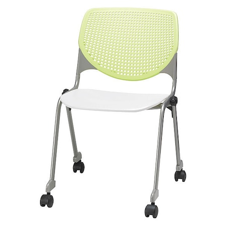 Poly Stack Chair, Lime Gn Back MPN:CS2300-BP14-SP08