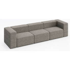 KFI Studios Conversa 3 Person Sofa Connelly Dove Fabric 8000-SET1-Connelly-Dove