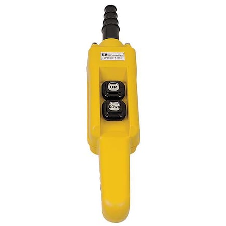 PendantCntrlStation, DeadEnd, 2Buttn, Ylw MPN:CPE02-C00-000A