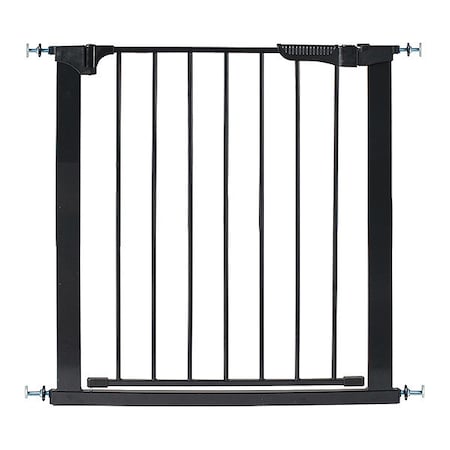Auto Close Gateway Pressure Mounted Pet Gate Black 29