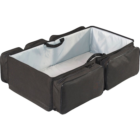 Travel Bag with Resting Station for Baby Black 18