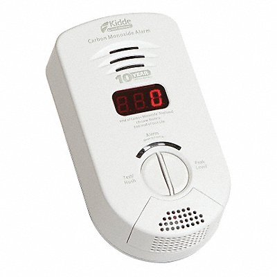 Carbon Monoxide Alarm 3in. W Voice Alarm MPN:KN-COP-DP-10YB