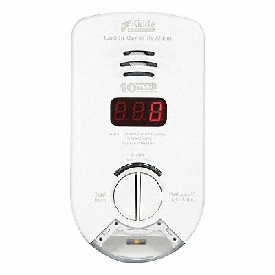Carbon Monoxide Alarm 3in. W 110VAC/DC MPN:KN-COP-DP-10YH