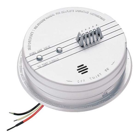 Heat Alarm, 85 dB at 10 ft, 120V AC, 9V, Thermistor Battery Backup: Yes MPN:HD135F
