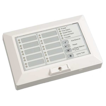 Remote Zone Indicator, 98mA, White MPN:K-FSRA10C