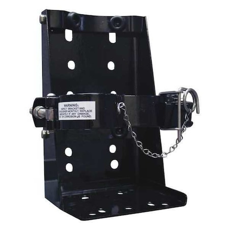 Fire Extinguisher Bracket, Marine/Vehicle Bracket, Steel, For Tank Weight 5 lb MPN:VB-1