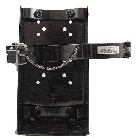 Fire Extinguisher Wall Hanger, Wall Bracket, Steel, For Tank Weight 10 to 15 lb MPN:VB-2