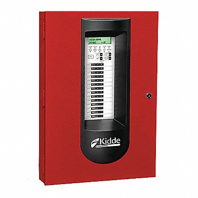 Alarm Control Panel Red 16-1/4 W Steel MPN:FX-10R