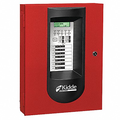 Alarm Control Panel Red 14-1/4 W Steel MPN:FX-5R