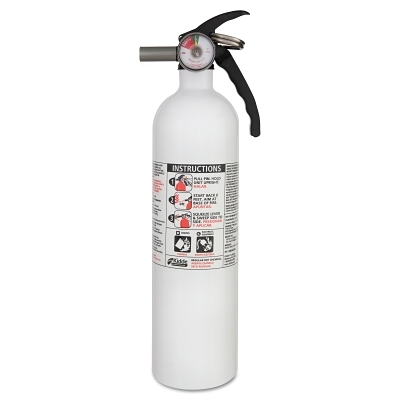 Auto/Marine White 10BC Fire Extinguisher MPN:21005227MTL