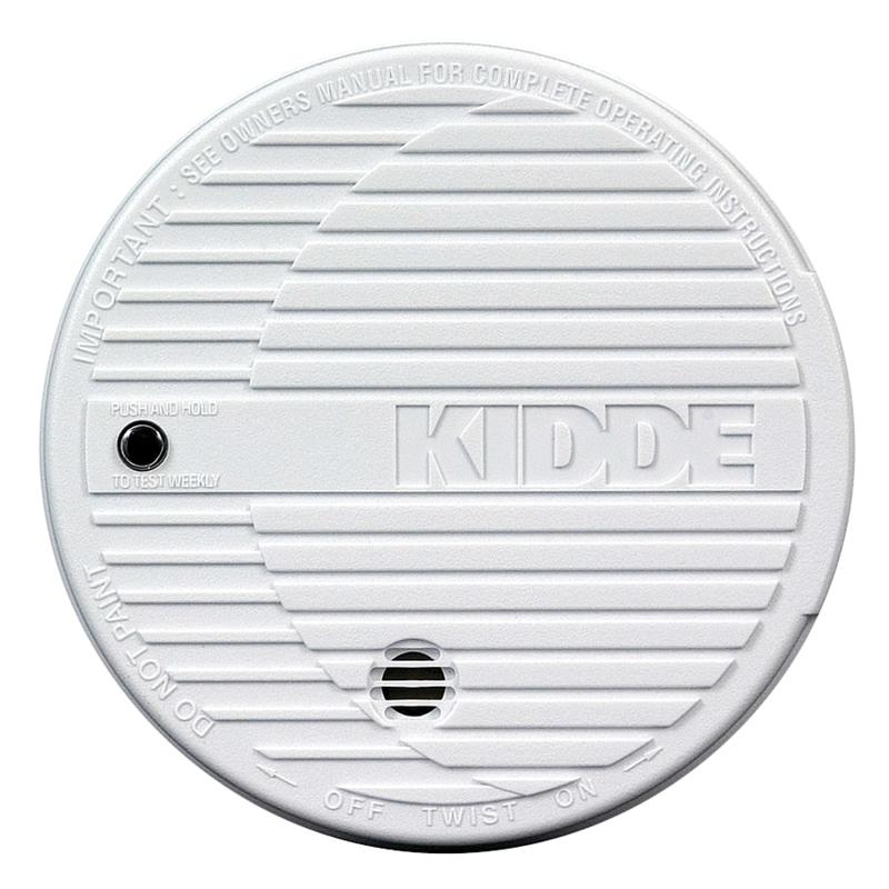 Kidde Fire Smoke Alarm, White (Min Order Qty 5) MPN:440374