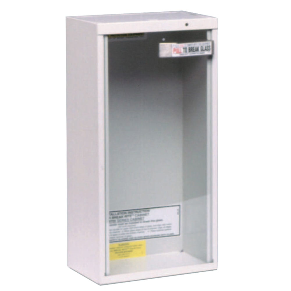 Extinguisher Cabinets, Surface Mount, Steel, Tan, 10 lb MPN:468042