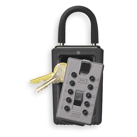 Lock Box, Padlock, 3 Keys MPN:1166