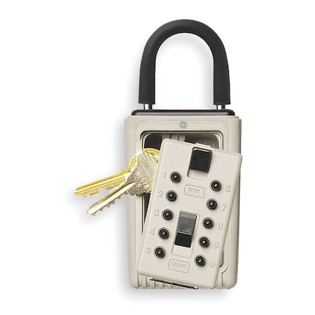 Lock Box, Padlock, 3 Keys MPN:1350