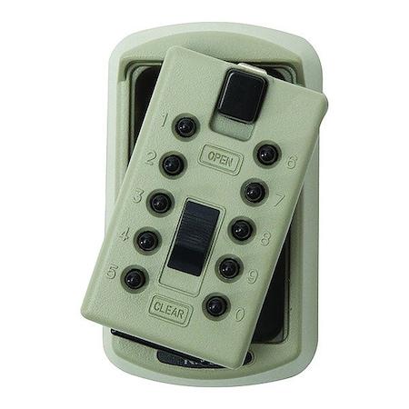 Lock Box, Surface Mount, 2 Keys MPN:1414