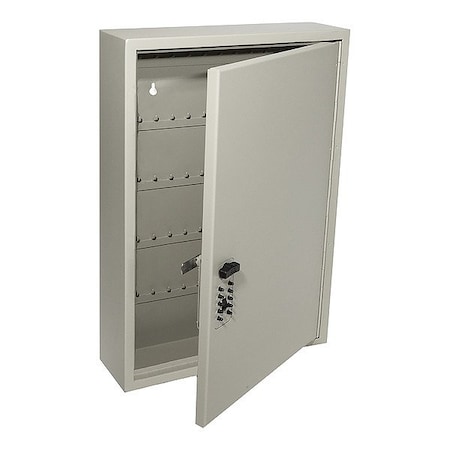 Key Control Cabinet, Steel, Beige, 60 Key Capacity MPN:1802