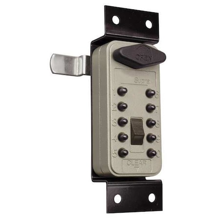 Cabinet Lock, Cam, Pushbutton, 1.5 in W MPN:1798