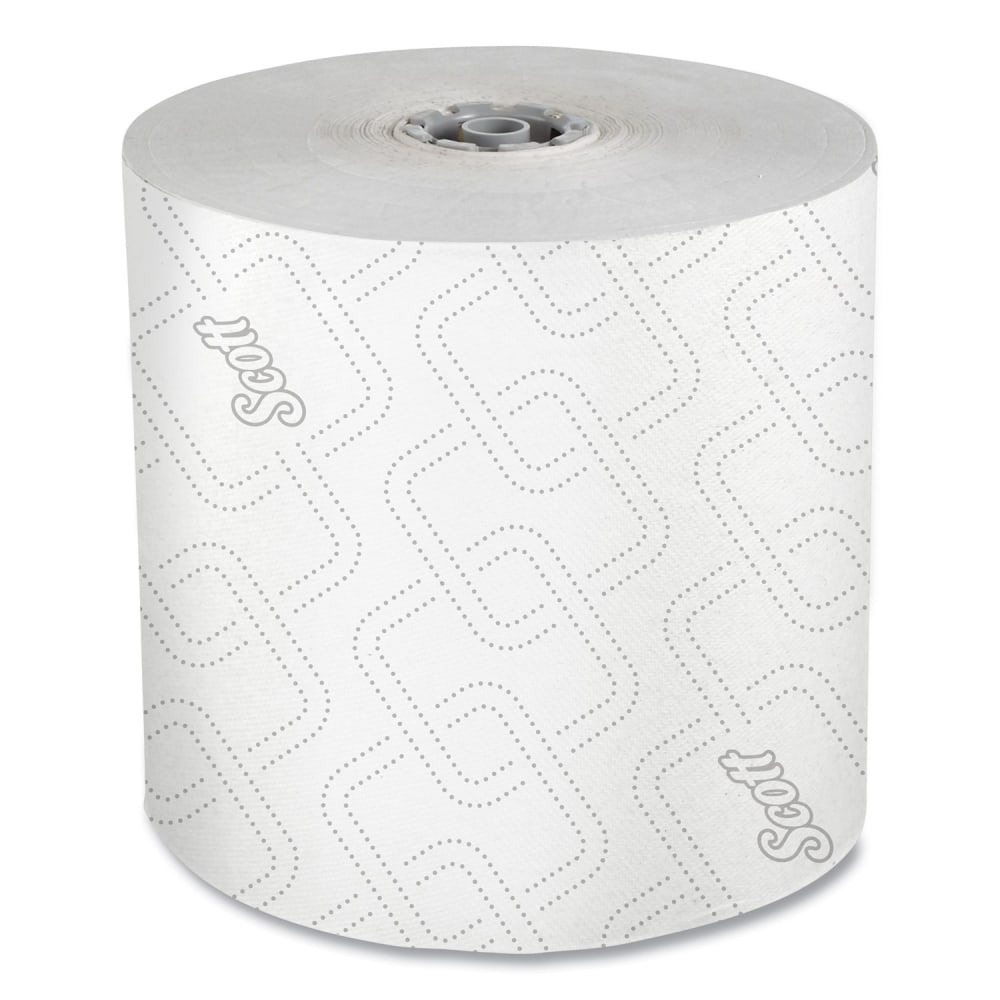 Scott Pro Hard Roll Paper Towels with Elevated Scott Design for Scott Pro Dispenser, Gray Core Only, 1-Ply, 1, 150 ft, 6 Rolls/CT MPN:25703