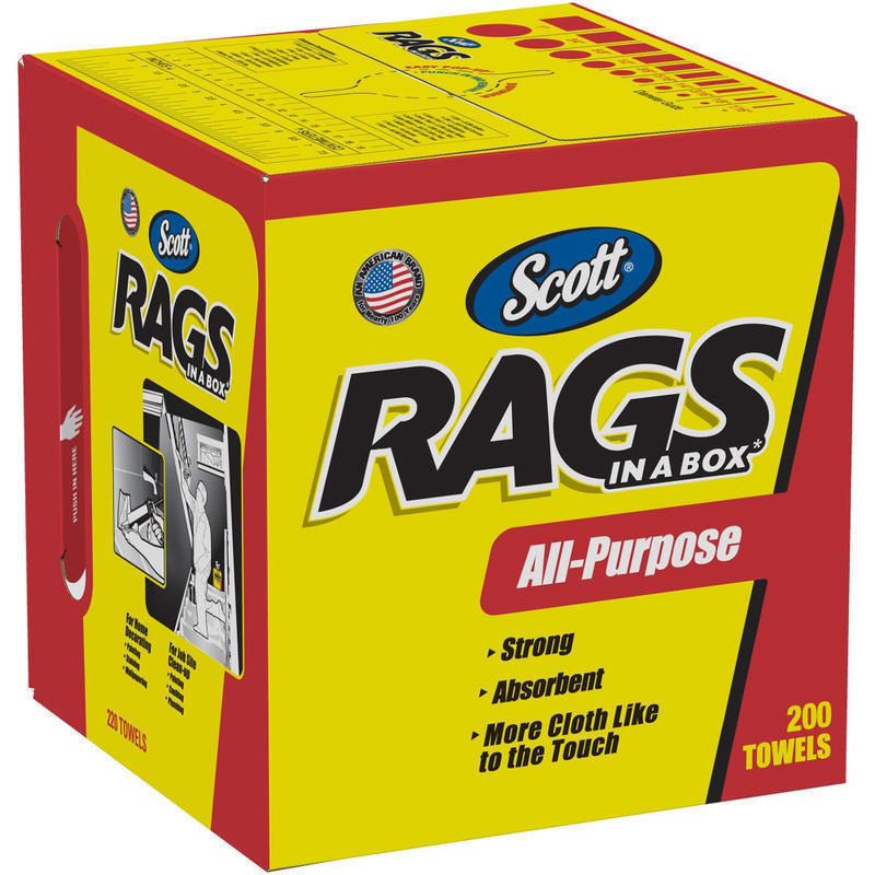 Scott Rags In A Box, 75260CT MPN:75260CT