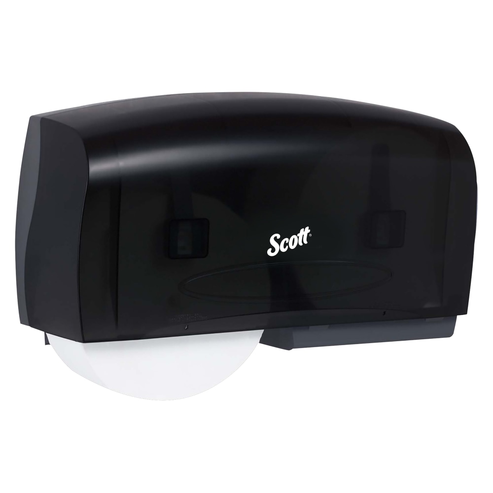 Kimberly Clark IN-SIGHT Coreless Twin Jumbo-Roll Tissue Dispenser, Smoke/Gray MPN:09608