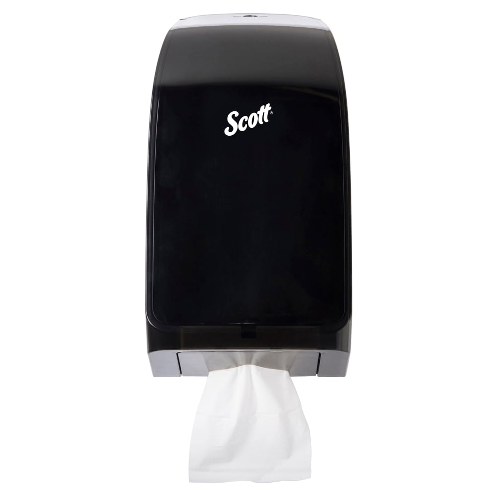 Scott Hygienic Bathroom Tissue Dispenser, 7 x 5.73 x 13.34, Black MPN:KCC 39728