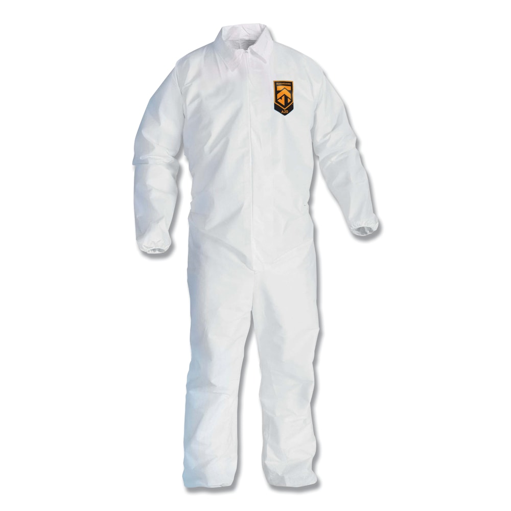 Kimberly-Clark KleenGuard A20 Breathable Particle Protection Coveralls, 2XL, Case Of 20 MPN:412-49105