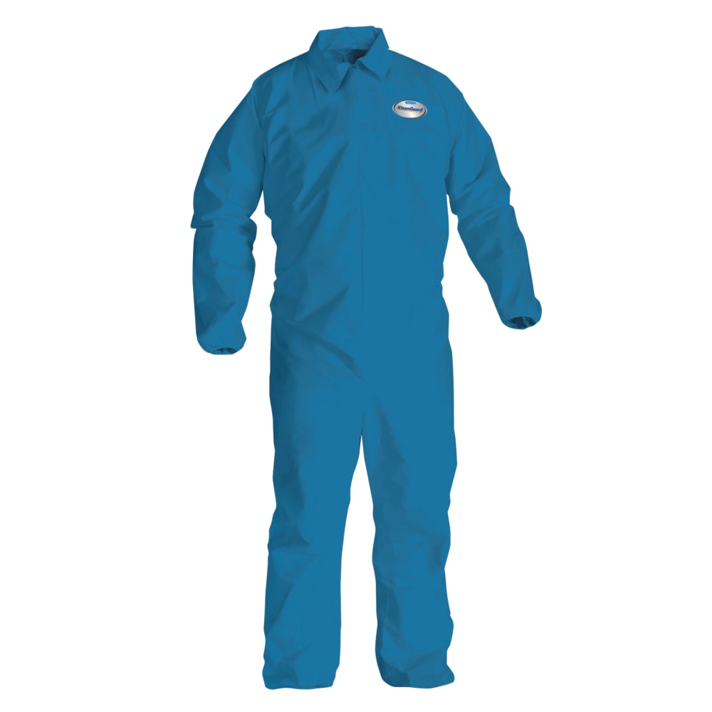 Kimberly-Clark Professional KleenGuard A20 Microforce Particle Protection Coveralls, 2X, Denim Blue, Pack Of 24 Coveralls MPN:58505