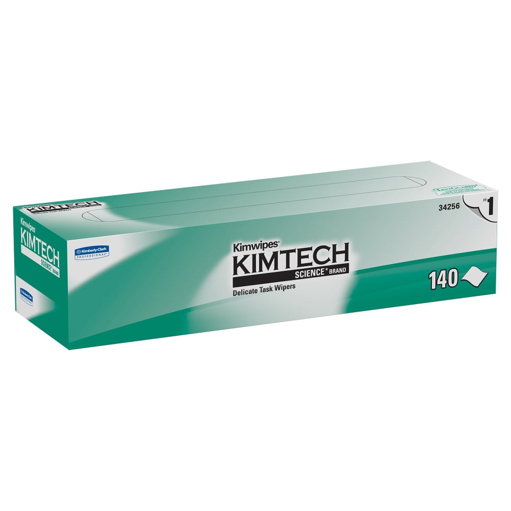 Kimberly-Clark Professional Kimtech Science Kimwipes Pop-Up Box, 14 7/10in x 16 3/5in (Min Order Qty 7) MPN:34256