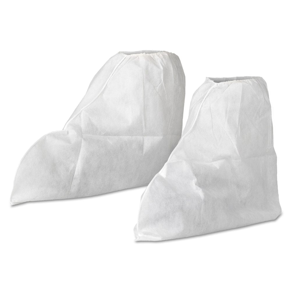 Kimberly-Clark KleenGuard A20 Breathable Particle Protection Foot Covers, One Size, White, Case Of 300 Covers MPN:36885
