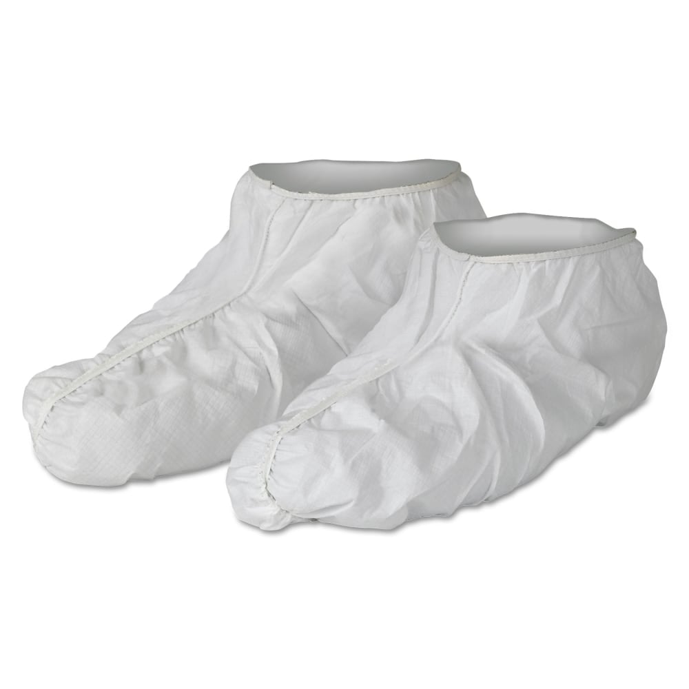 Kimberly-Clark KleenGuard A40 Liquid And Particle Protection Shoe Covers, One Size, White, Case Of 400 Covers MPN:44490