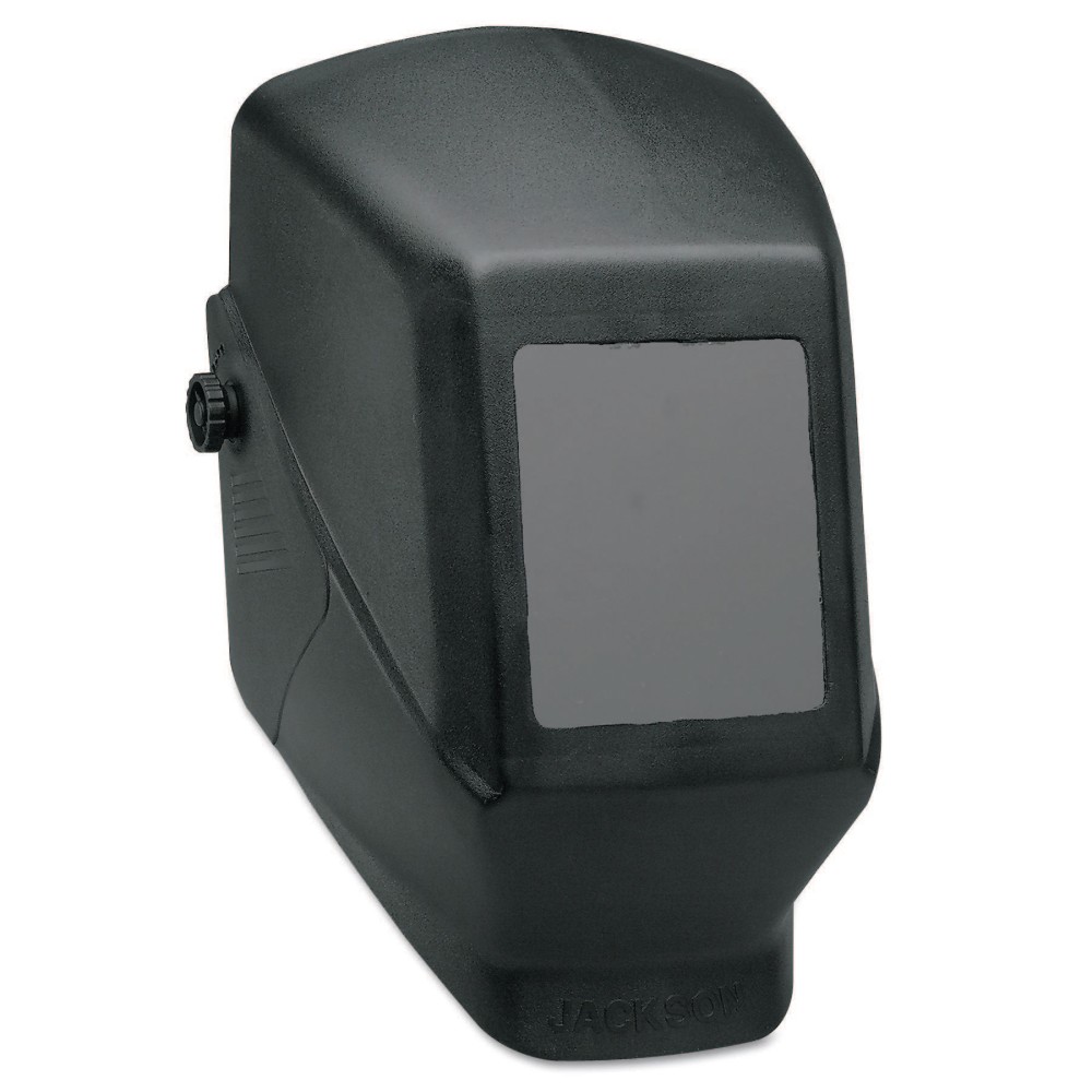 Jackson Safety WH10 Passive Welding Helmet, HSL 100, #10, Black/Green MPN:14973