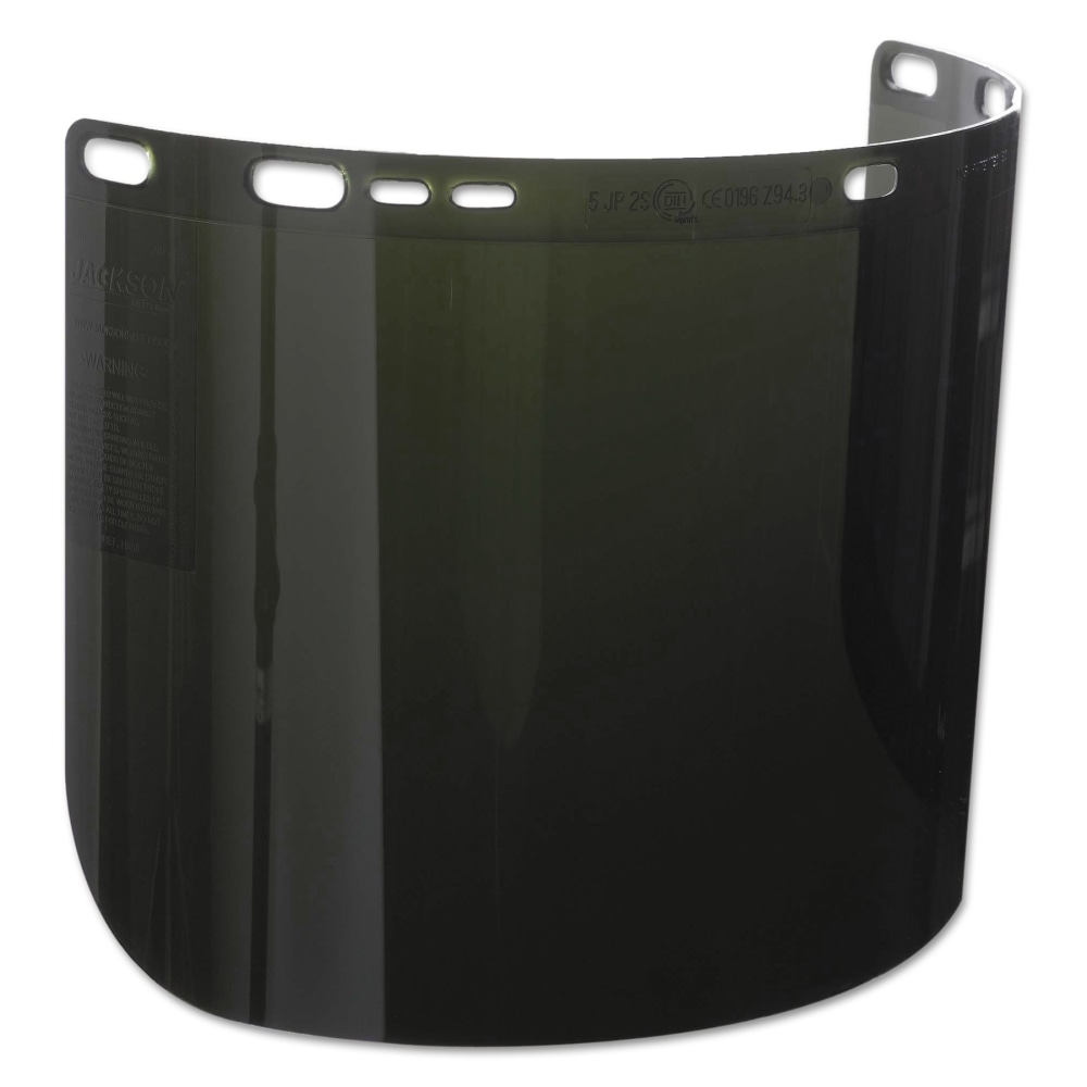 Jackson Safety F50 IR/UV 5.0 Special Face Shield, 15 1/2in x 8in, Clear MPN:28633