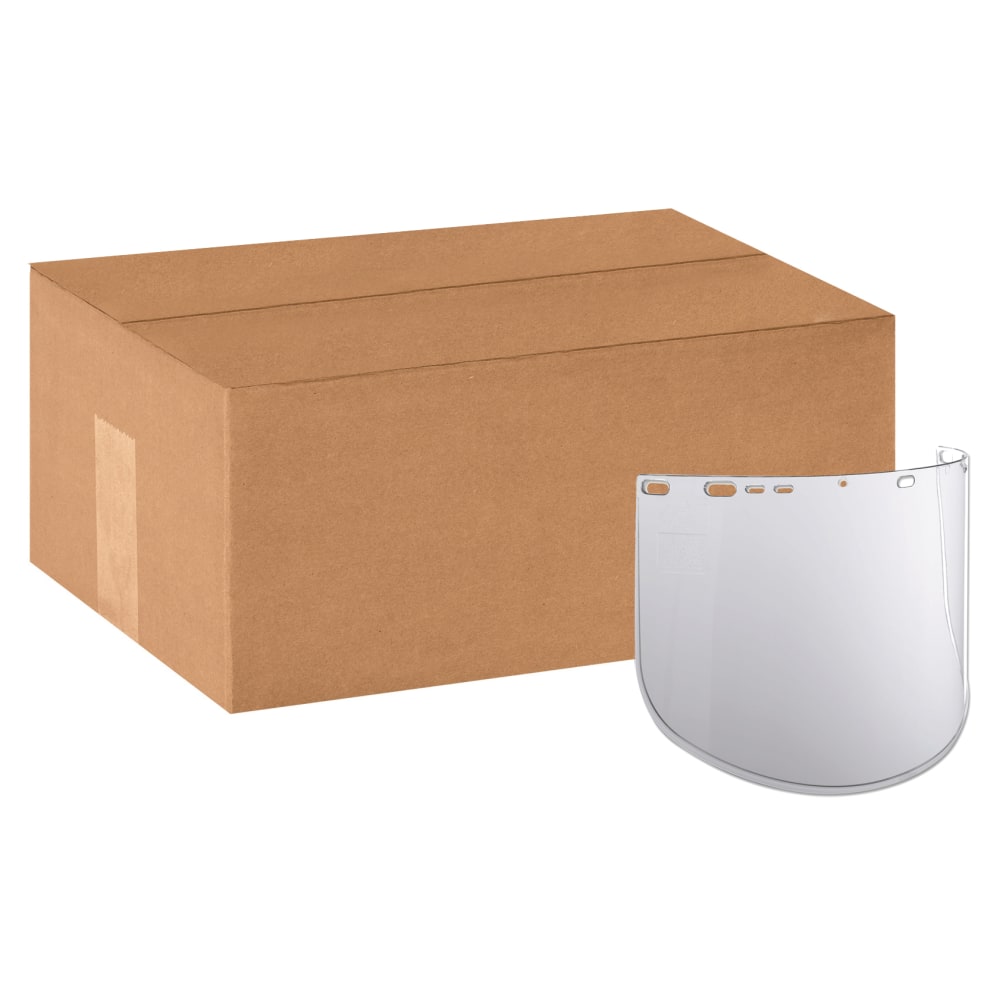 Jackson Safety F40 915-60 Propionate Face Shields, 15 1/2in x 9in, Clear, Case Of 50 MPN:29089